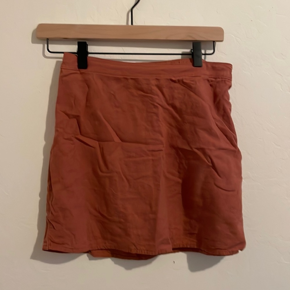 Abercrombie linen blend skort
